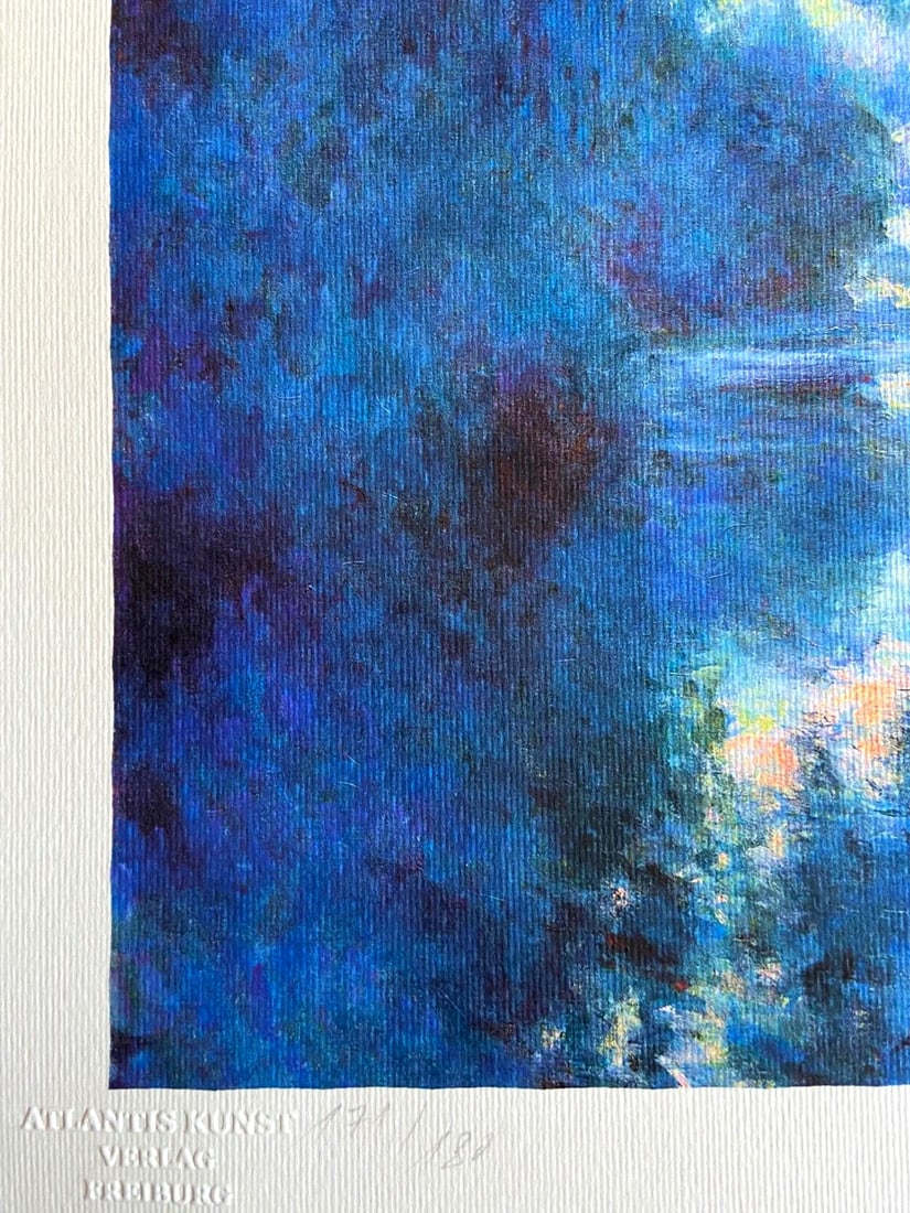 Numbered Claude Monet Lithograph - 6