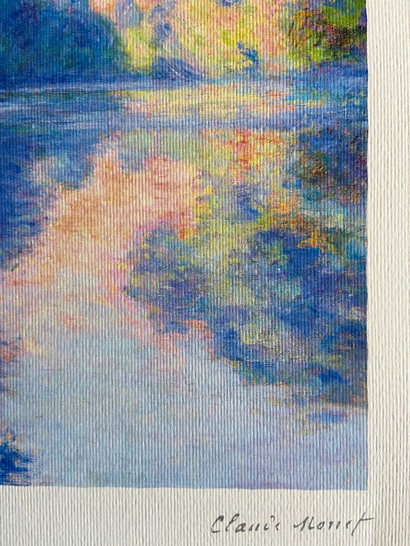 Numbered Claude Monet Lithograph - 7