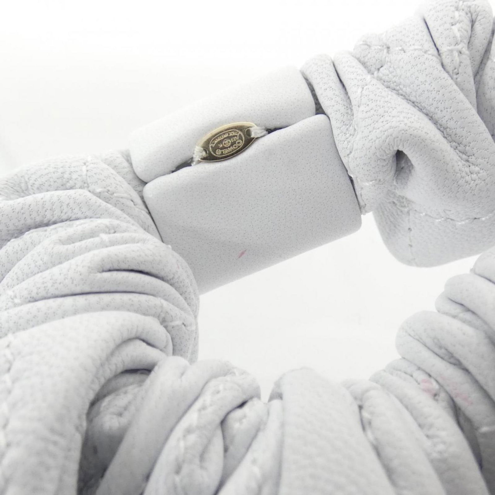 Leather Chanel Scrunchie - 6