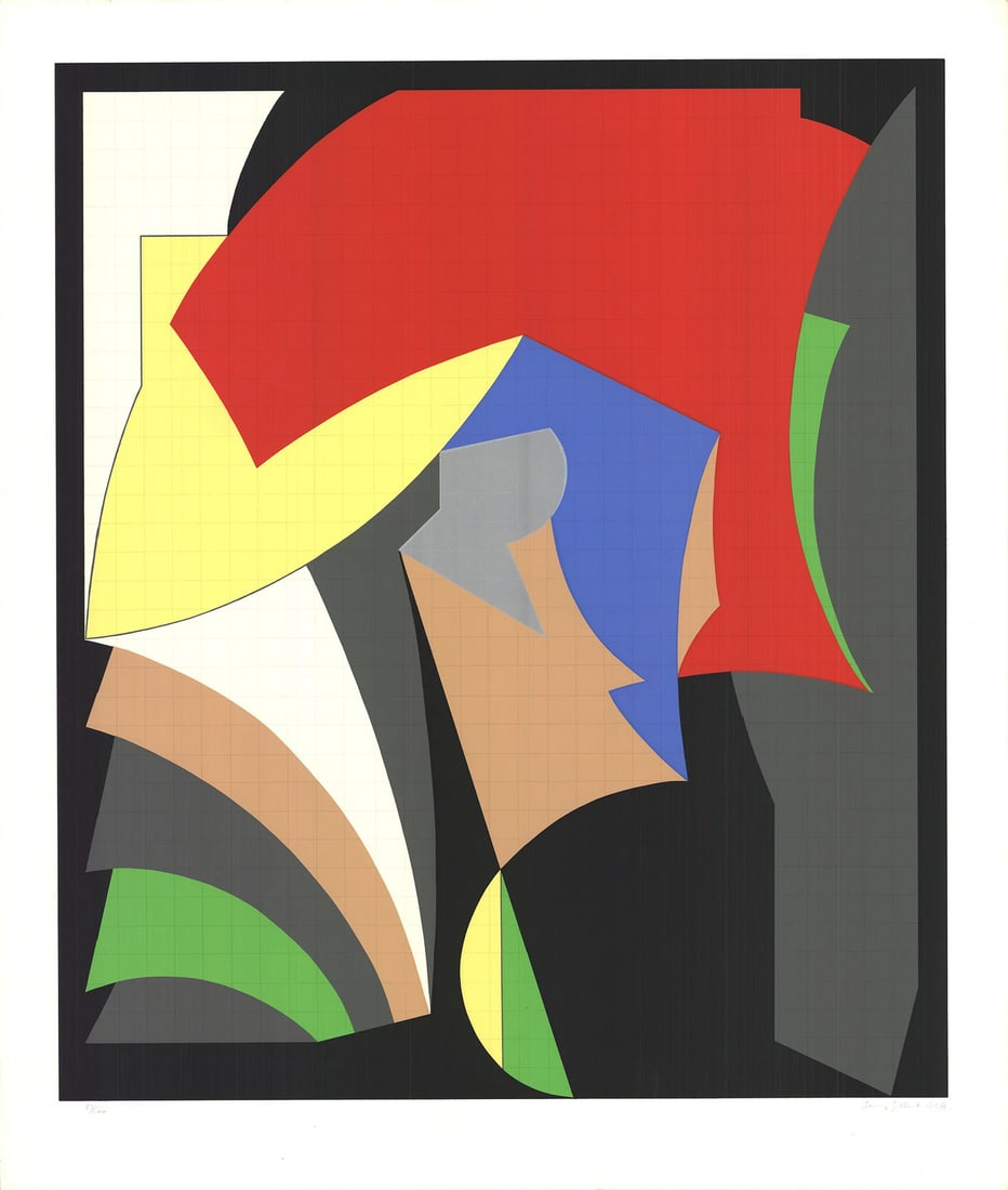 Serigraph JEREMY GILBERT-ROLF Live from Lincoln Center 1983 SIGNED 38.5" x 33": Serigraph JEREMY GILBERT-ROLF Live from Lincoln Center 1983 SIGNED 38.5" x 33" A rare opportunity to own a piece of art history, this serigraph by Jeremy Gilbert-Rolf is a stunning representation of