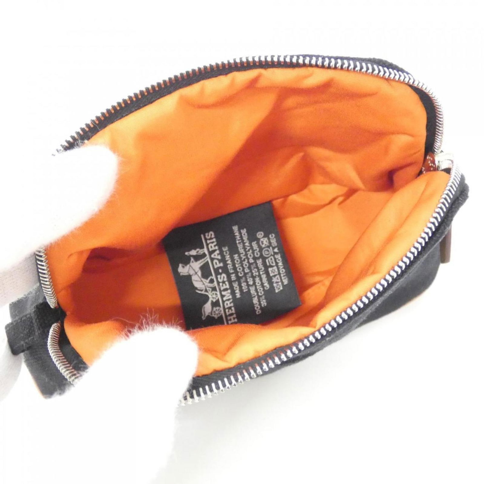 Hermes Canvas Pouch - 6