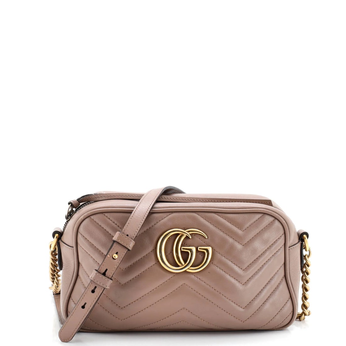 Gucci GG Marmont Small Matelasse Leather Shoulder Bag: Gucci GG Marmont Small Matelasse Leather Shoulder Bag The Gucci GG Marmont Small Matelasse Leather Shoulder Bag is a stylish and versatile accessory that exudes luxury with its neutral exterior and