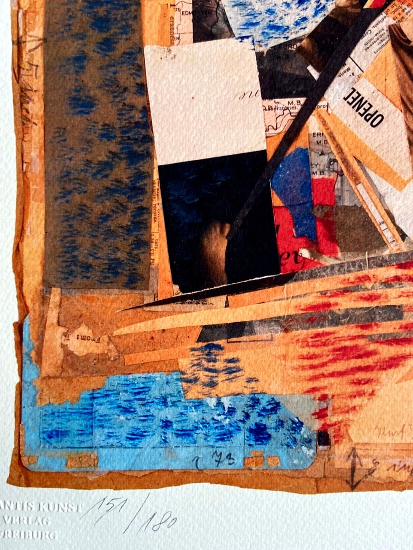 Lithograph Kurt Schwitters - 6