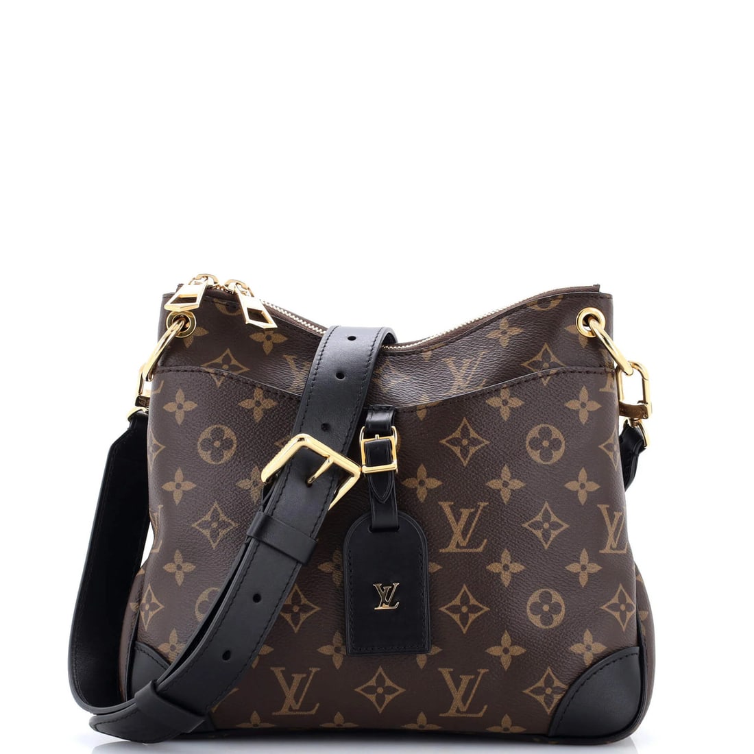 Louis Vuitton Odeon NM Monogram Canvas Handbag: Louis Vuitton Odeon NM Monogram Canvas Handbag Experience the timeless elegance of Louis Vuitton's iconic Odeon NM Monogram Canvas Handbag, boasting a sleek black exterior with subtle monogram
