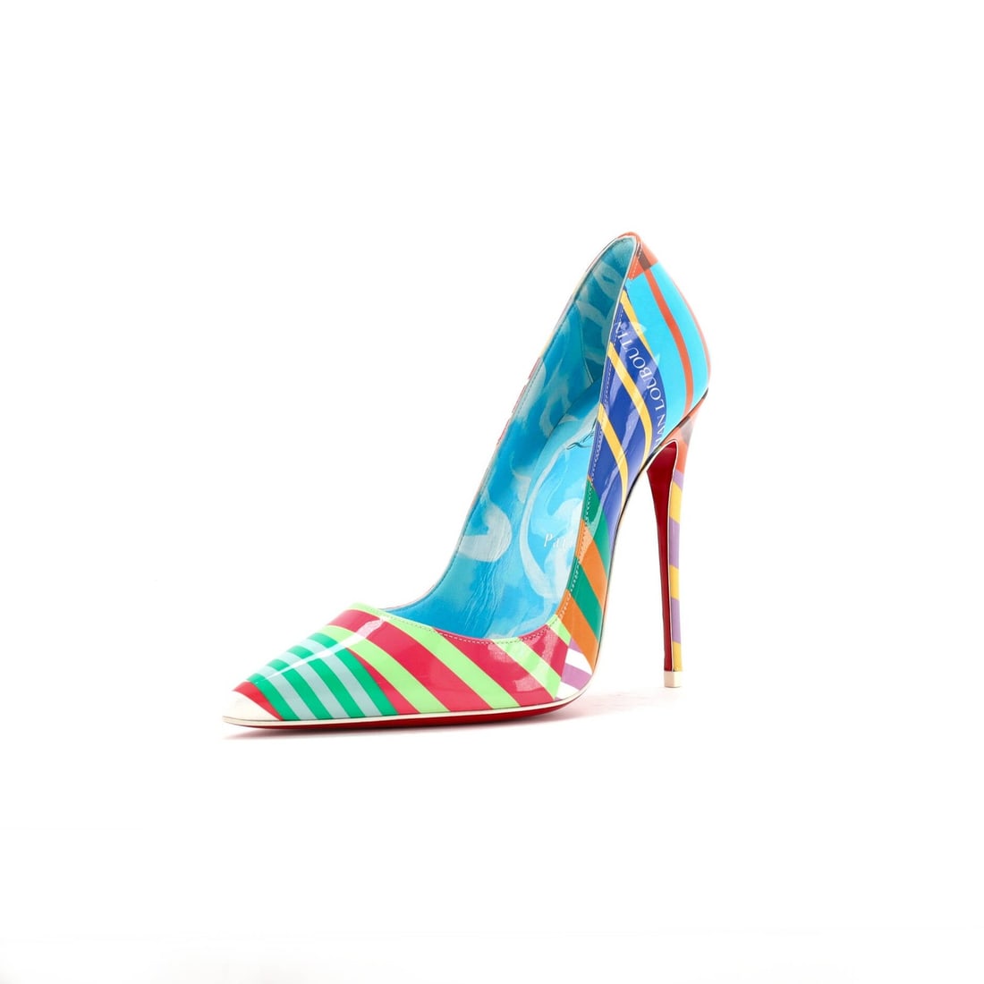 120 Christian Louboutin Women's So Kate Pumps Printed Patent: 120 Christian Louboutin Women's So Kate Pumps Printed Patent You're looking at the iconic Christian Louboutin So Kate Pumps, a true showstopper with its bold multicolor print and patent leather