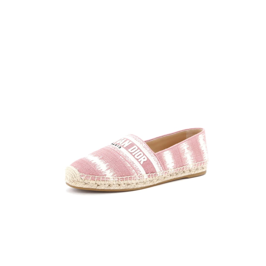 Canvas Christian Dior Women's Granville Espadrilles Oblique: Canvas Christian Dior Women's Granville Espadrilles Oblique For sale is a stunning pair of Christian Dior Women's Granville Espadrilles Oblique in vibrant pink canvas. With its unique oblique design