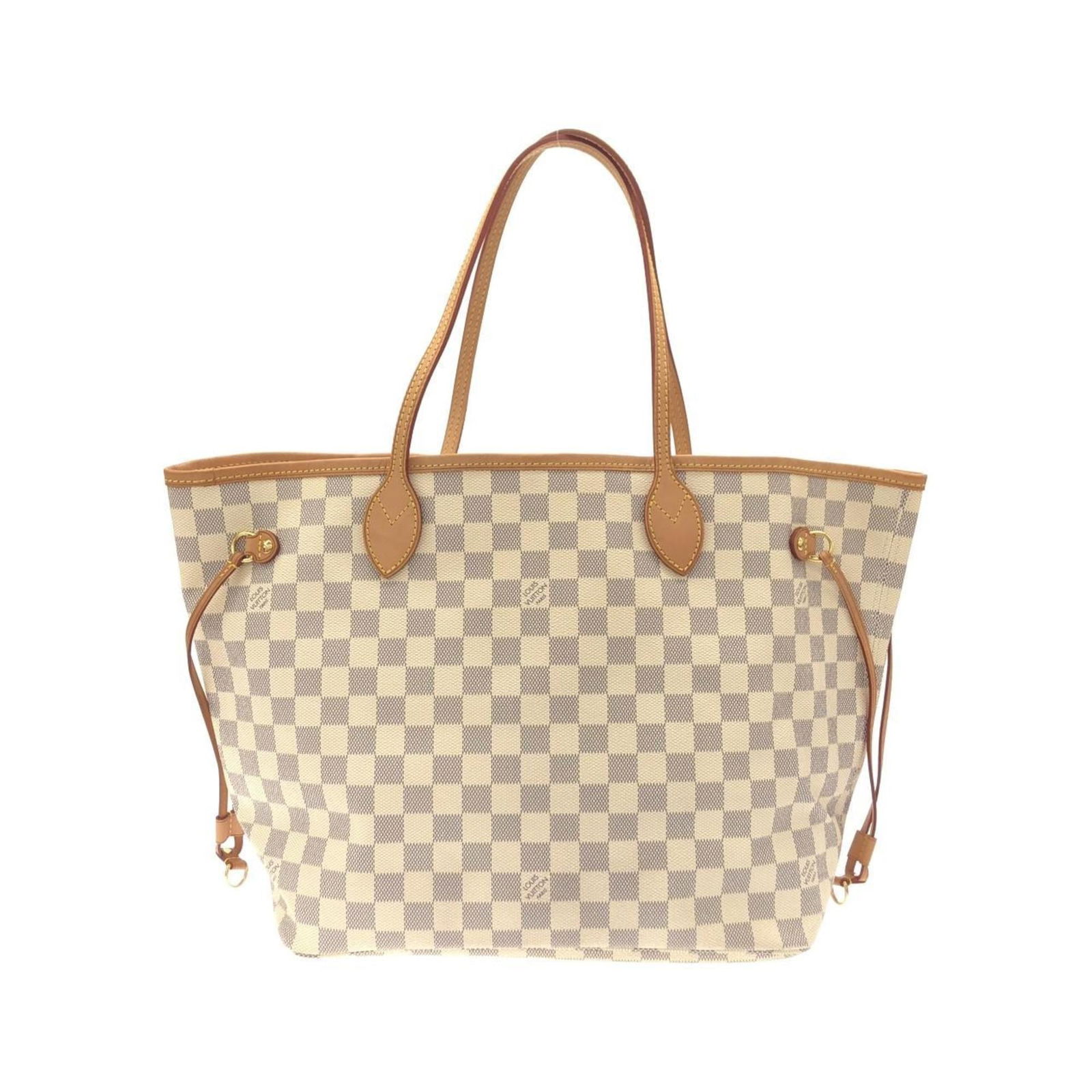 Louis Vuitton Coated Canvas Handbag: Louis Vuitton Coated Canvas Handbag A pre-owned Louis Vuitton handbag with a timeless touch, this Azur coated canvas bag boasts the iconic monogram pattern and structured design that defines the brand