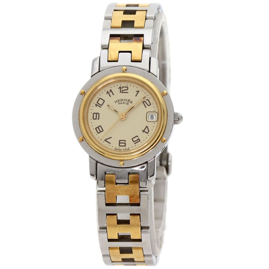 SSxGP HERMES Clipper Watches CL4.220 Stainless Steel/ (1 of 20)