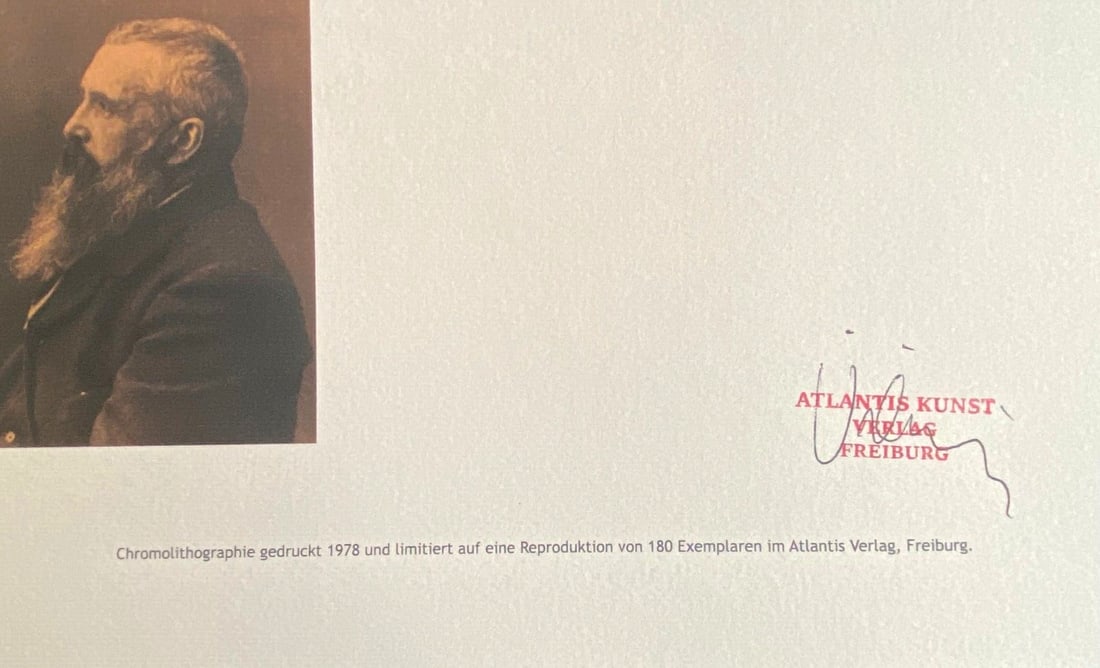 Numbered Claude Monet Lithograph - 10