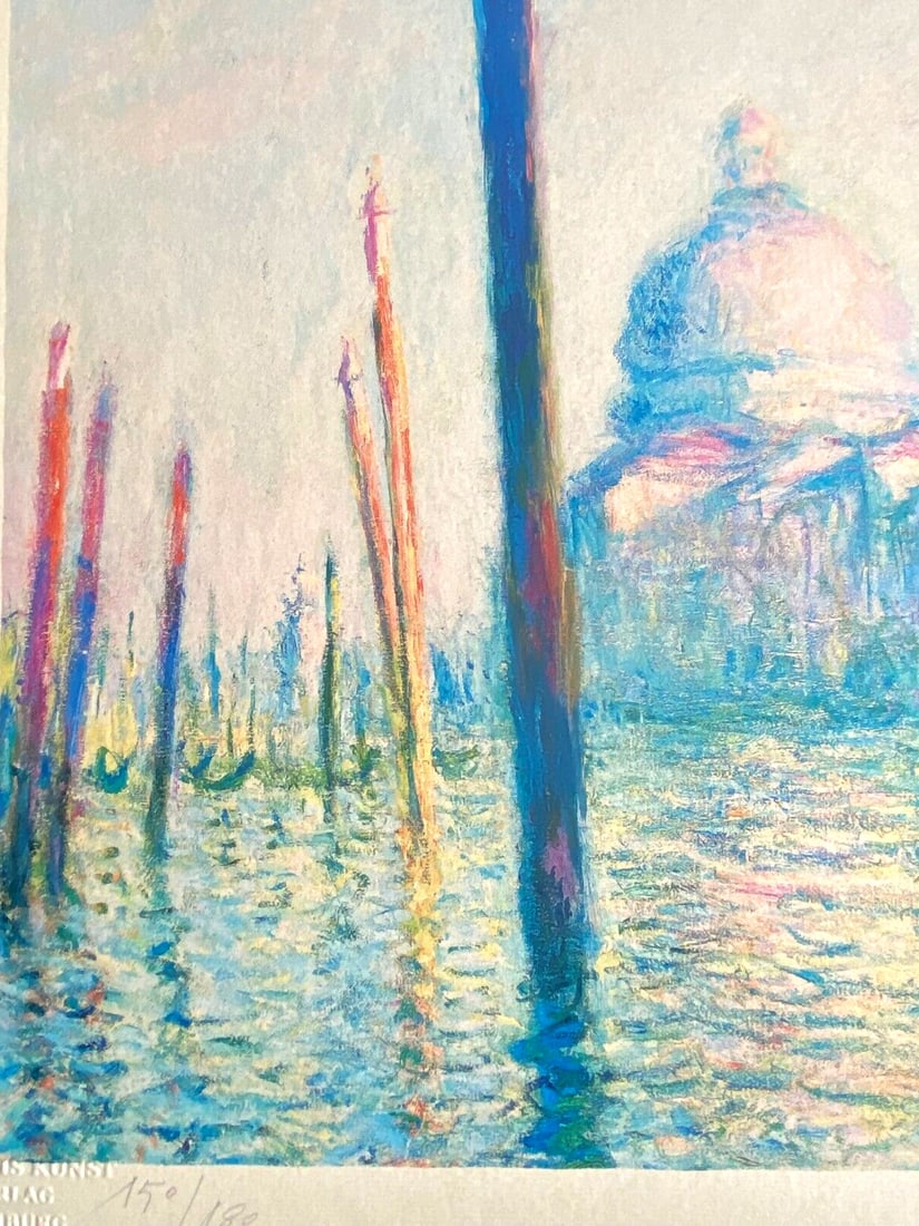 Numbered Claude Monet Lithograph - 3