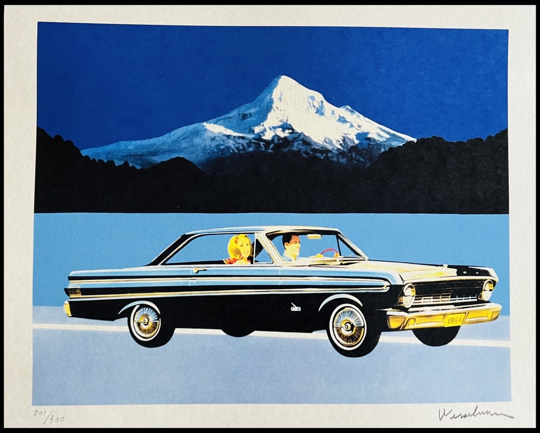 2 Tom Wesselmann Lithograph Handmade Op Numbered: 2 Tom Wesselmann Lithograph Handmade Op Numbered A rare opportunity to own a piece of American pop art, this limited edition lithograph by Tom Wesselmann is a stunning representation of his iconic For