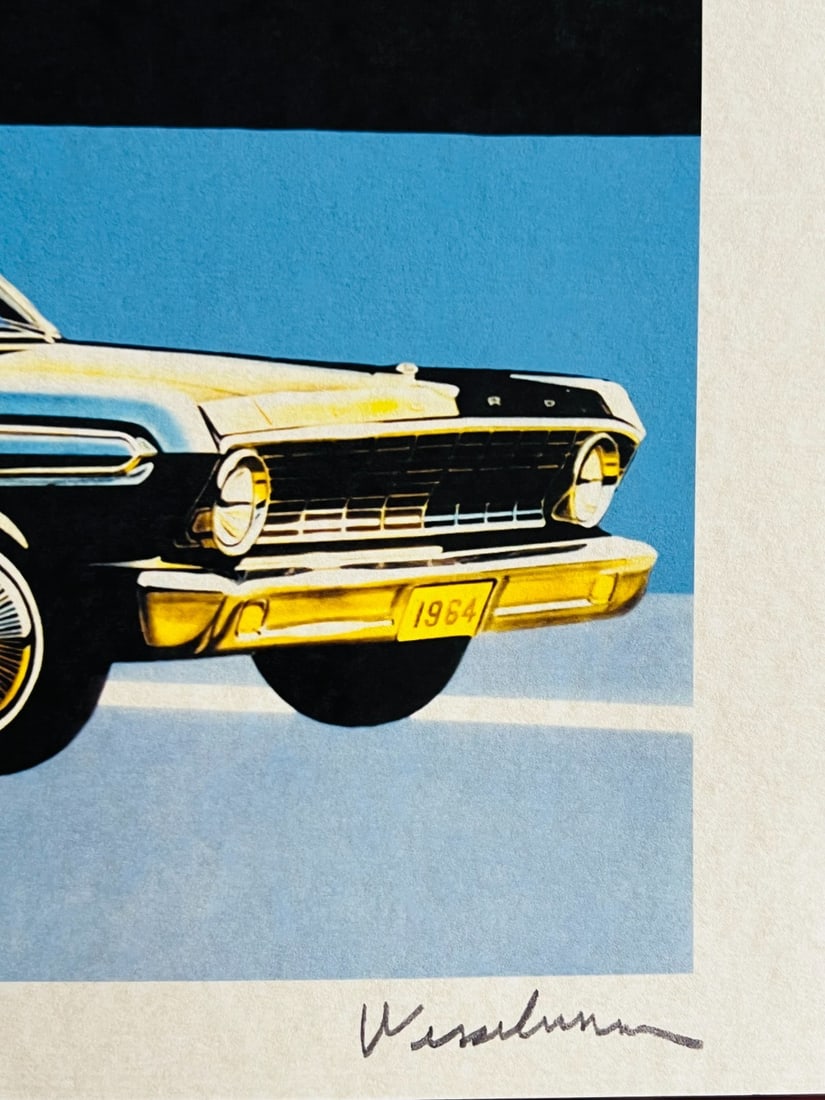 2 Tom Wesselmann Lithograph Handmade Op Numbered - 6