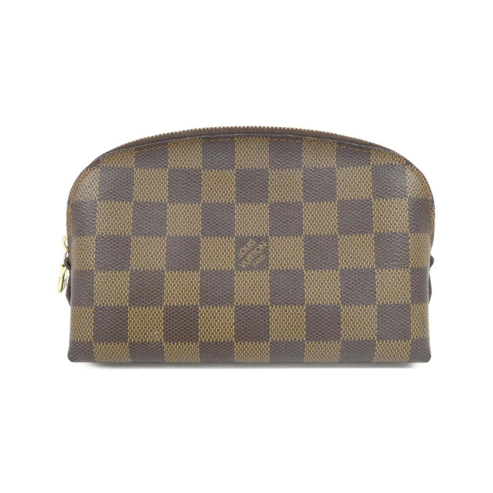 Louis Vuitton Pochette Pouch in Coated Canvas: Louis Vuitton Pochette Pouch in Coated Canvas A timeless and elegant accessory, the Louis Vuitton Pochette Pouch in Coated Canvas is a stylish addition to any handbag collection. With its classic