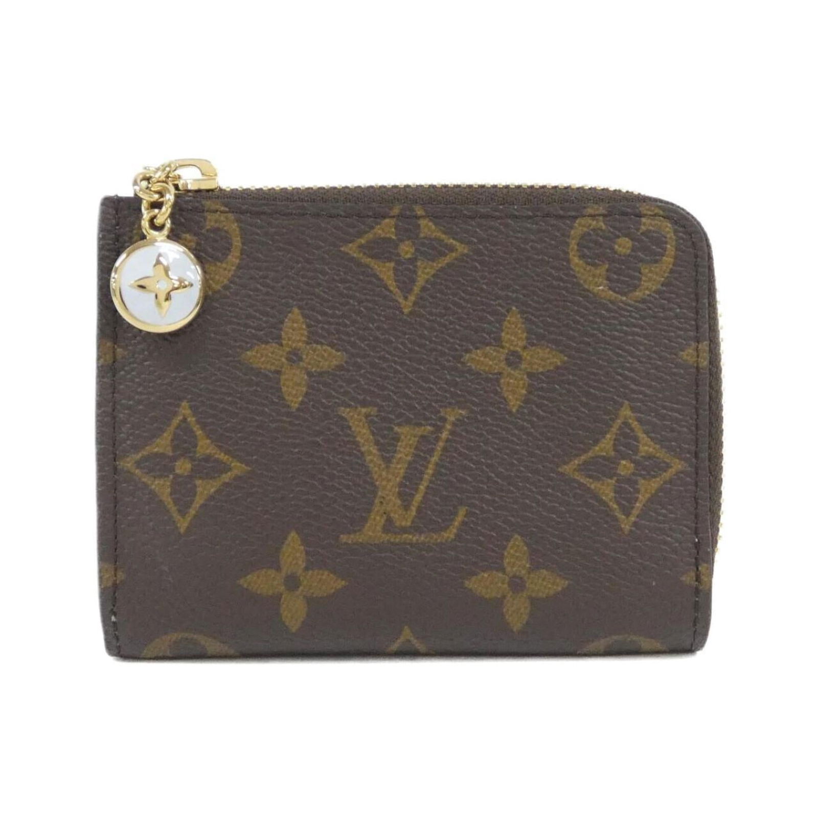 Louis Vuitton Coin Purse - Coated Canvas: Louis Vuitton Coin Purse - Coated Canvas A timeless and stylish accessory, this Louis Vuitton Coin Purse is crafted from high-quality coated canvas in rich brown tones, exuding classic French