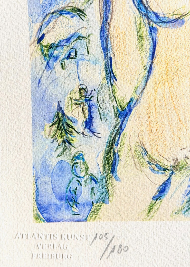 Marc Chagall Lithograph # (Numbered) - 4