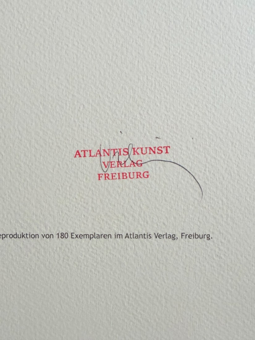 Marc Chagall Lithograph # (Numbered) - 9