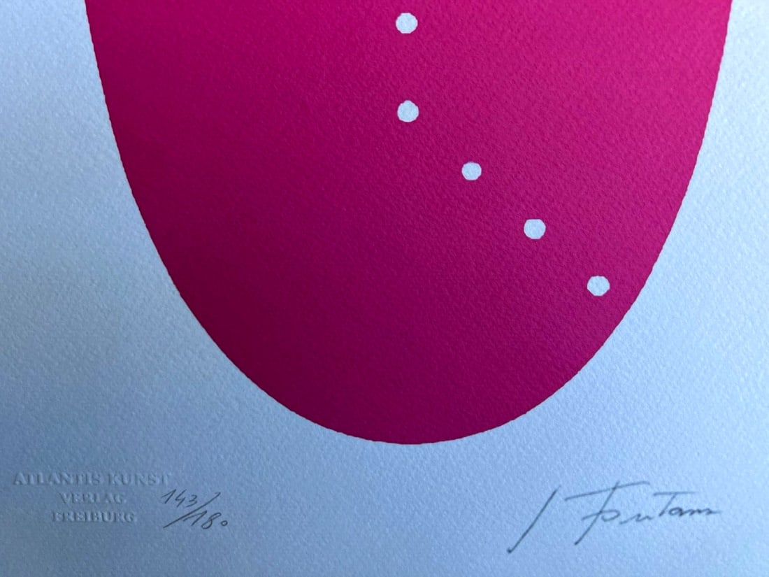 Fontana Lithograph 1978 - 6
