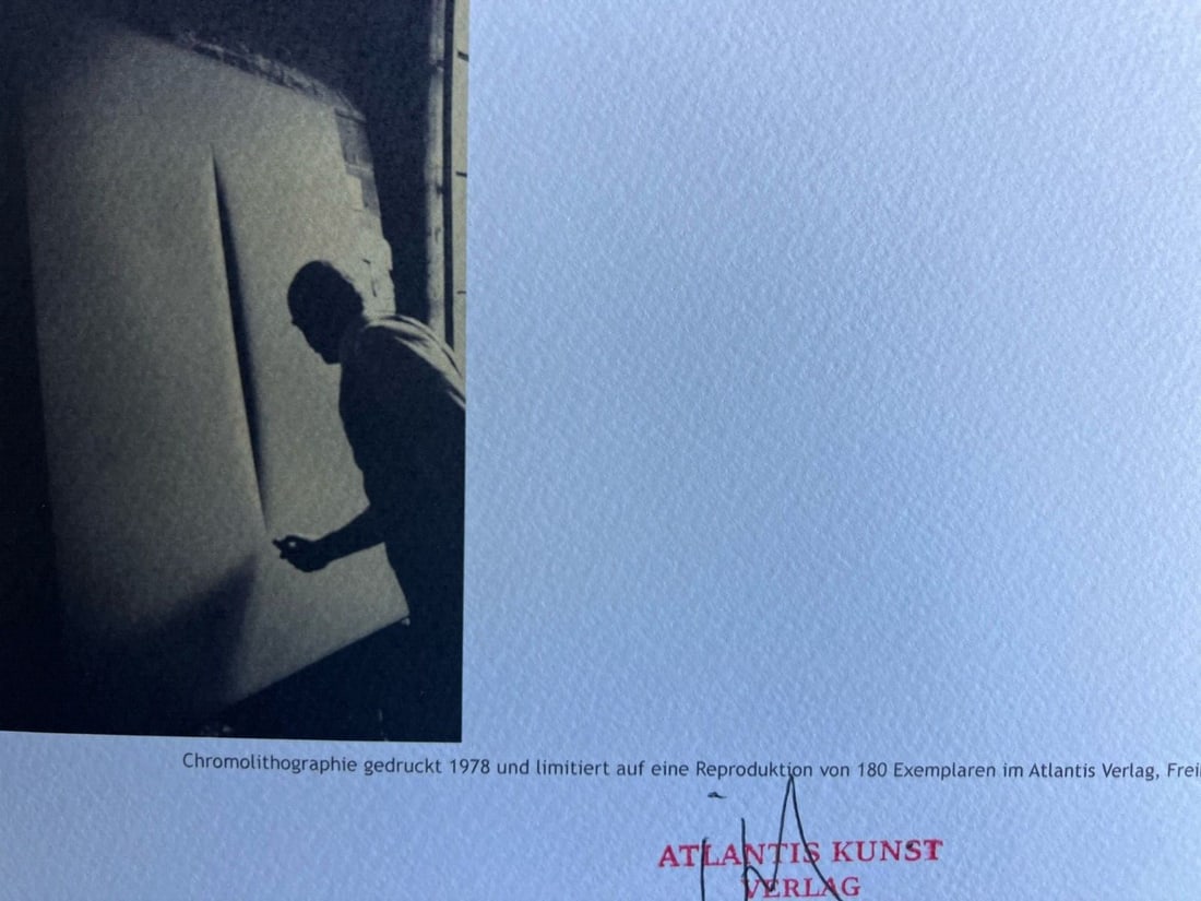 Fontana Lithograph 1978 - 9