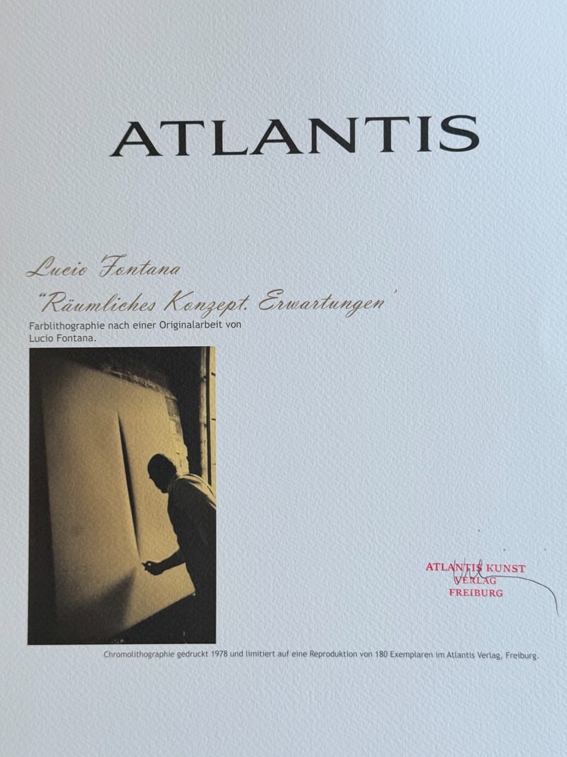 Lucio Fontana Lithograph - 7