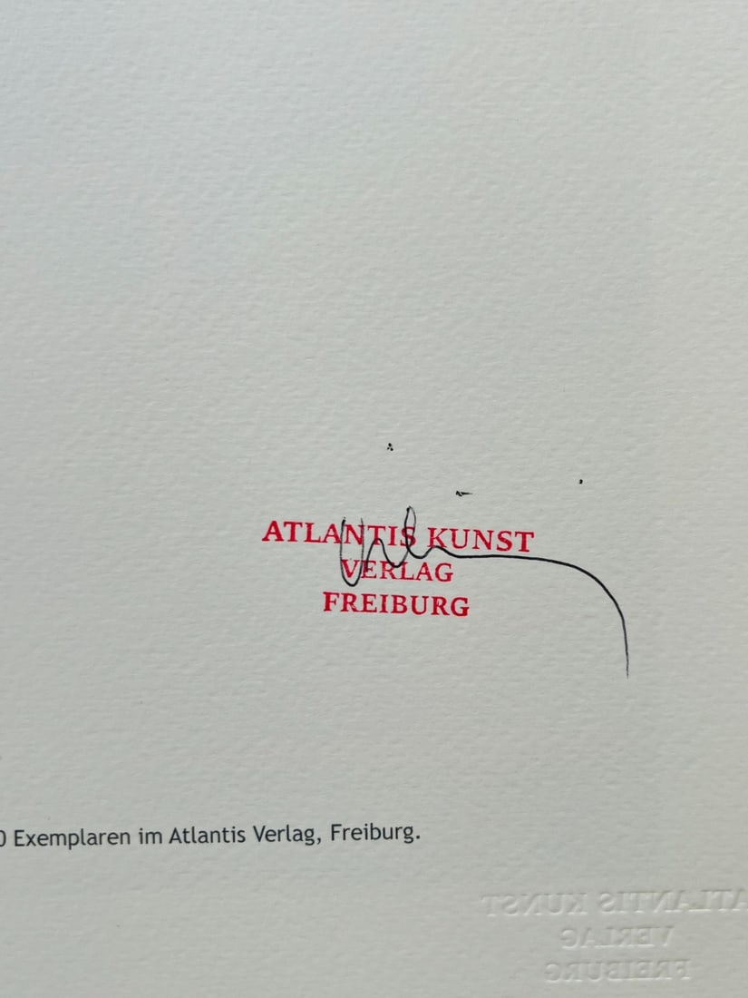 Numbered Donald Judd Lithograph - 13