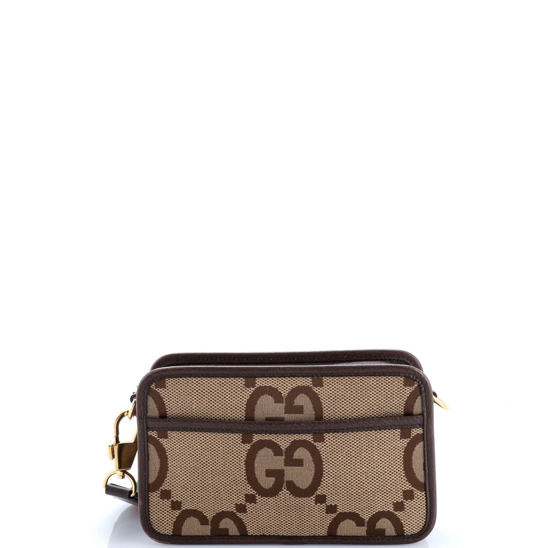 Gucci Jumbo GG Canvas Mini Camera Bag: Gucci Jumbo GG Canvas Mini Camera Bag A stylish and functional mini camera bag, the Gucci Jumbo GG Canvas Mini Camera Bag is a chic accessory for any photography enthusiast or fashion lover. With its
