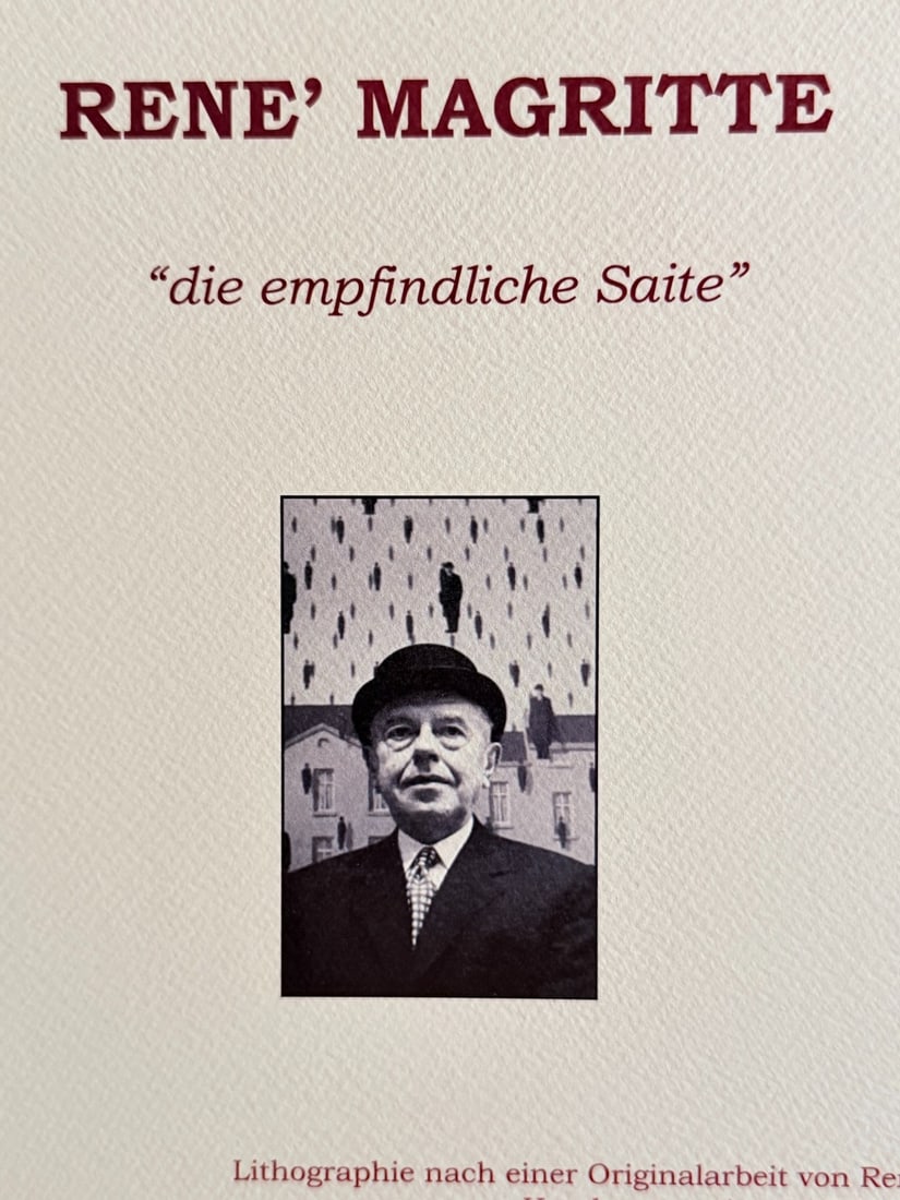Ren Magritte Lithograph # - 9
