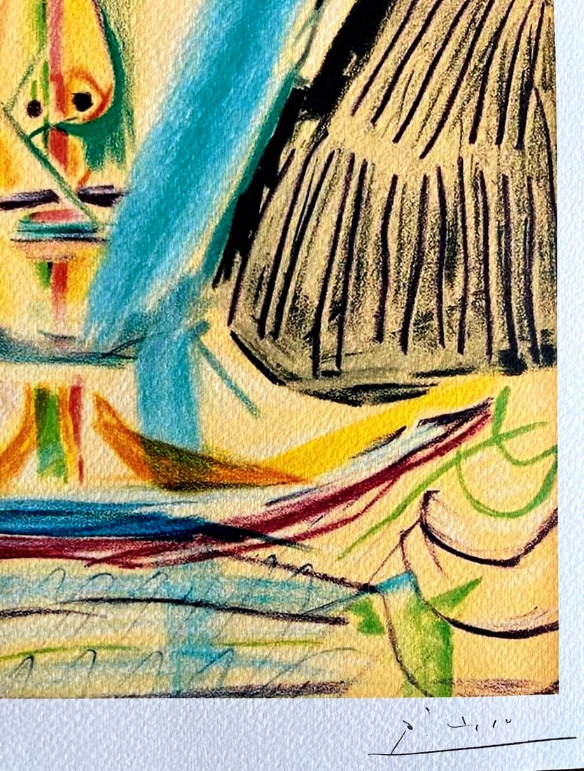 A Pablo Picasso Lithograph 'Boy' Numbered - 7