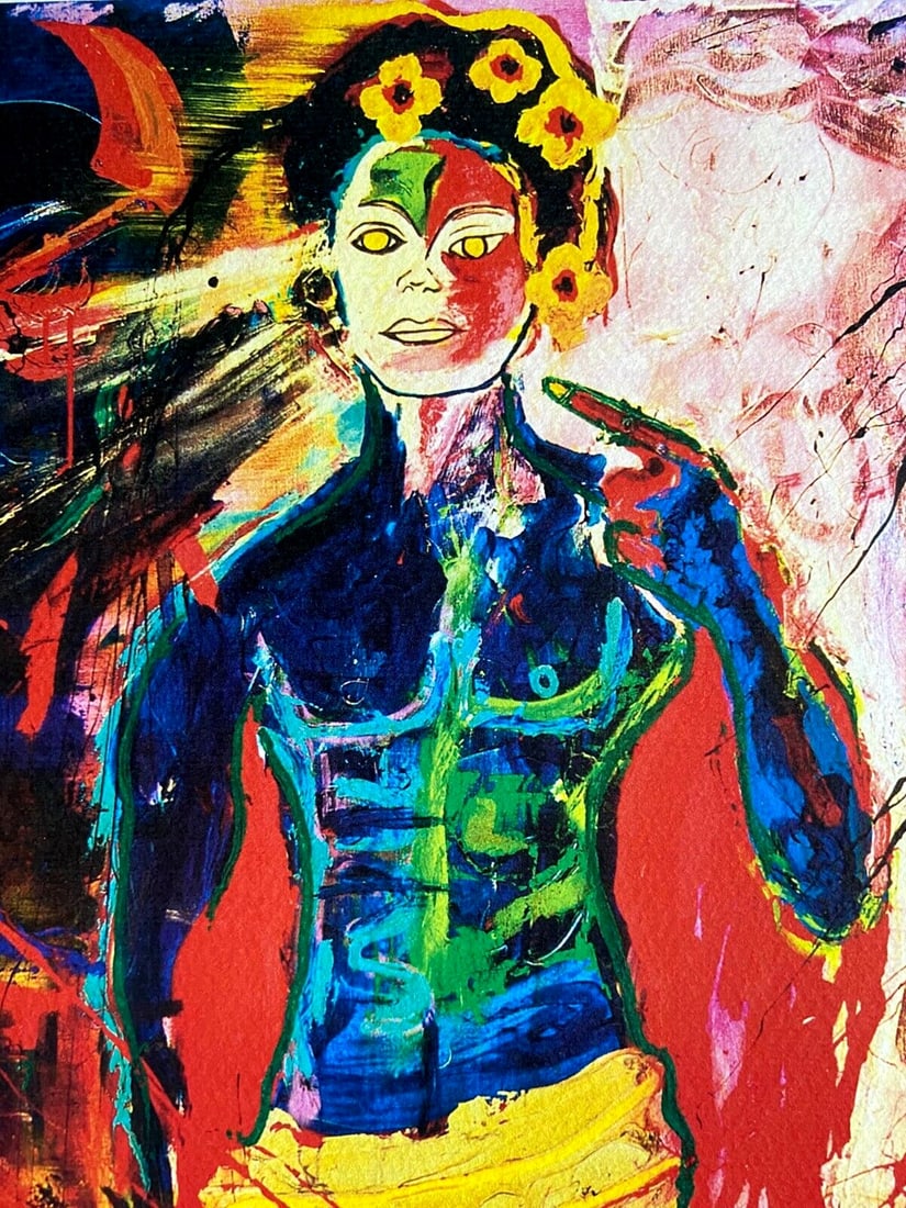 Sylvester Stallone Michael Jackson Lithograph - 3