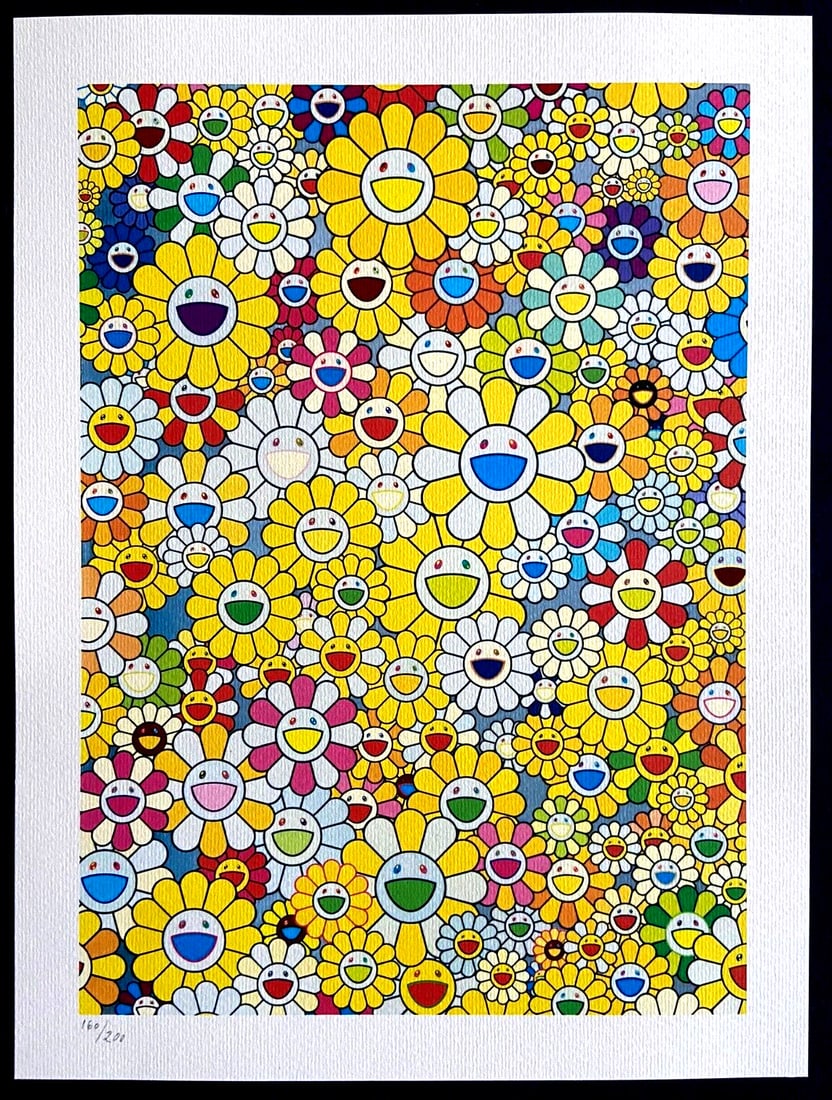 Edition Takashi Murakami Lithograph Mori Art Museum Limited: Edition Takashi Murakami Lithograph Mori Art Museum Limited Own a unique piece of art history with this limited edition lithograph by renowned Japanese artist Takashi Murakami, printed in