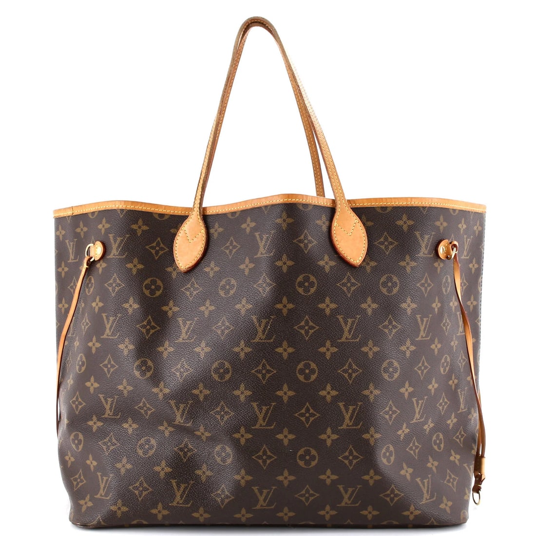Louis Vuitton Neverfull GM Monogram Canvas Tote: Louis Vuitton Neverfull GM Monogram Canvas Tote A timeless and iconic tote from Louis Vuitton, the Neverfull GM Monogram Canvas Tote boasts classic style with a touch of luxury. With its spacious
