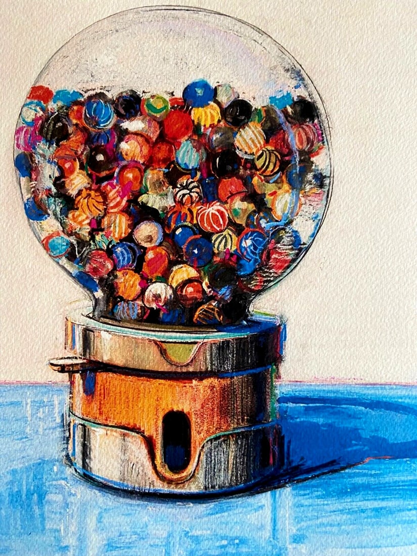 Lithograph Wayne Thiebaud - 3
