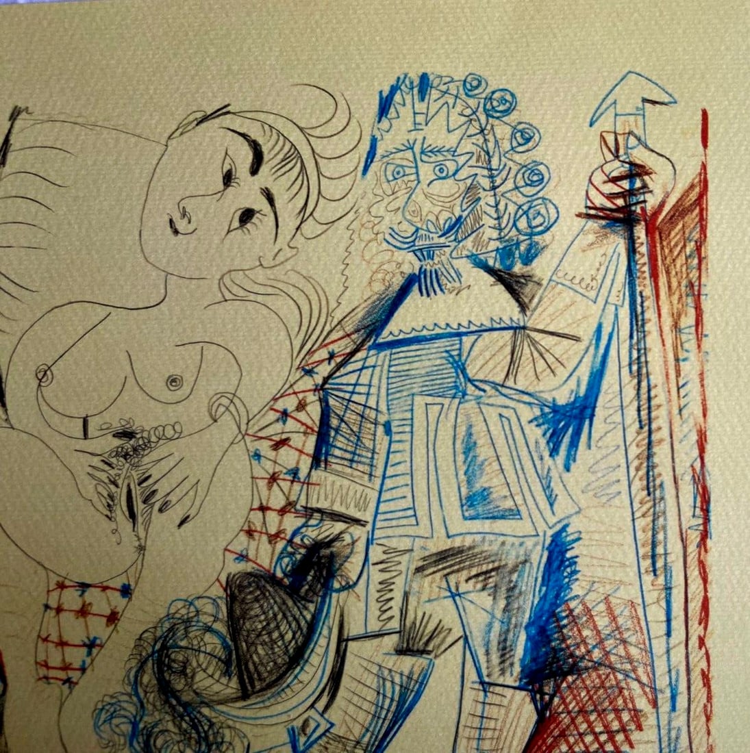 Limited Pablo Picasso Lithograph Numbered - 4