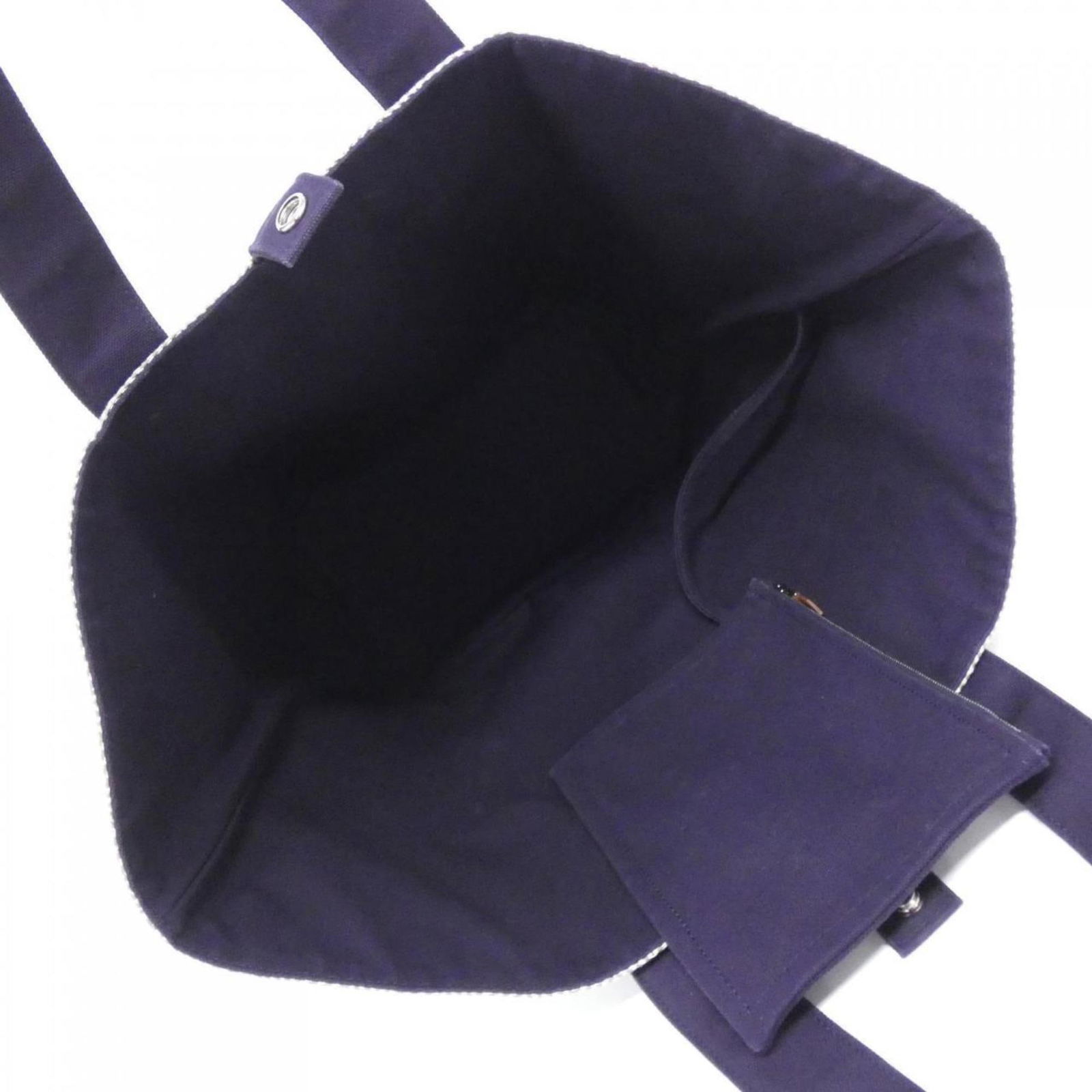 Hermes Canvas Handbag - 5