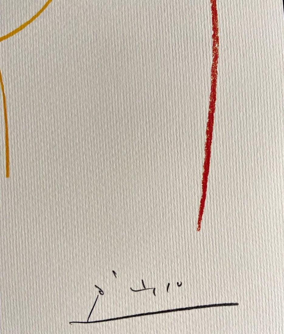 Numbered Pablo Picasso Lithograph - 7
