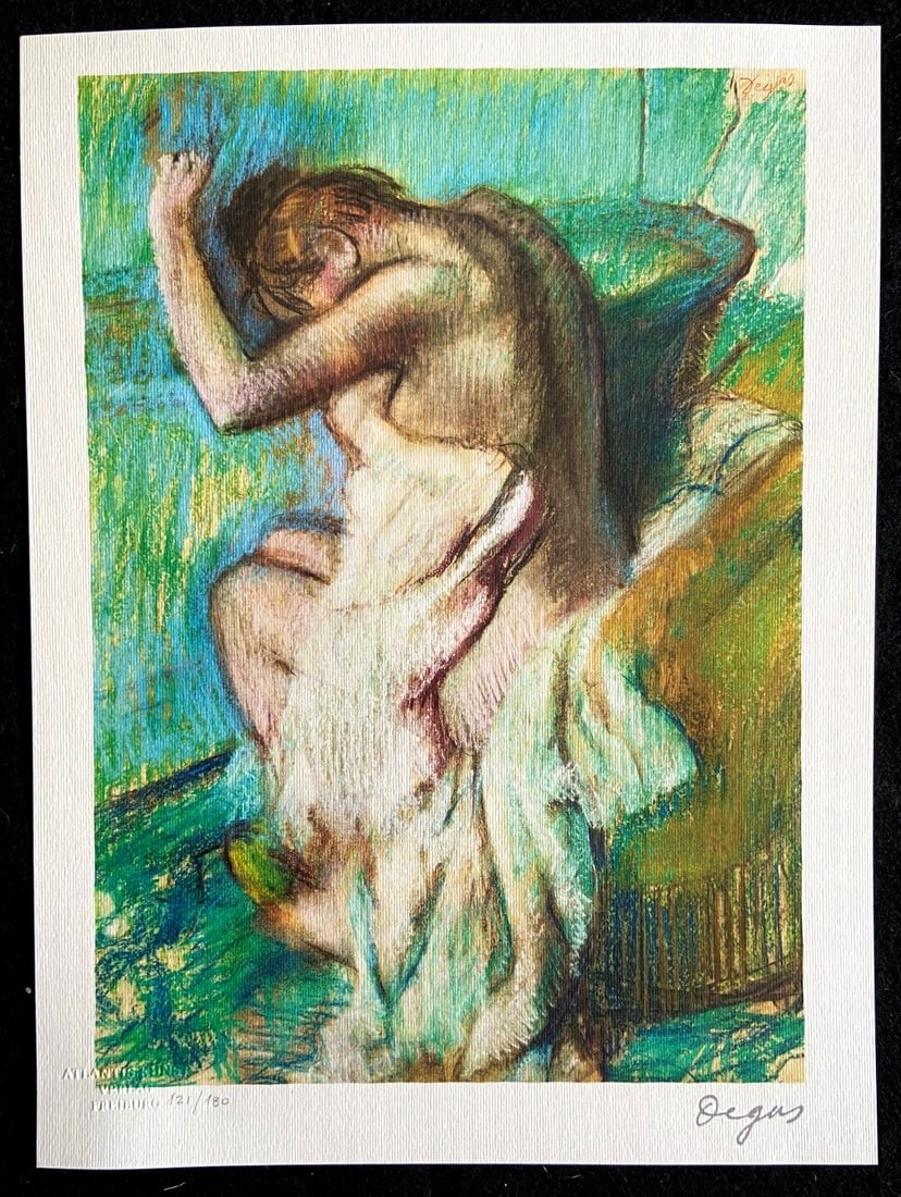 Stamp Edgar Degas Lithograph Op Numbered - 2