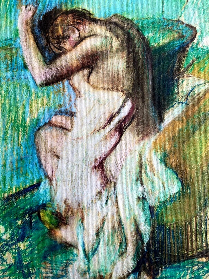 Stamp Edgar Degas Lithograph Op Numbered - 3