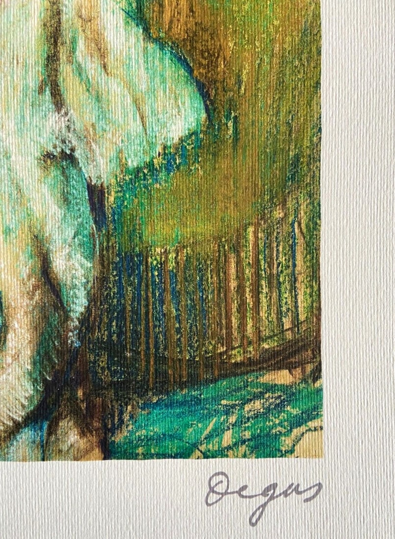 Stamp Edgar Degas Lithograph Op Numbered - 8