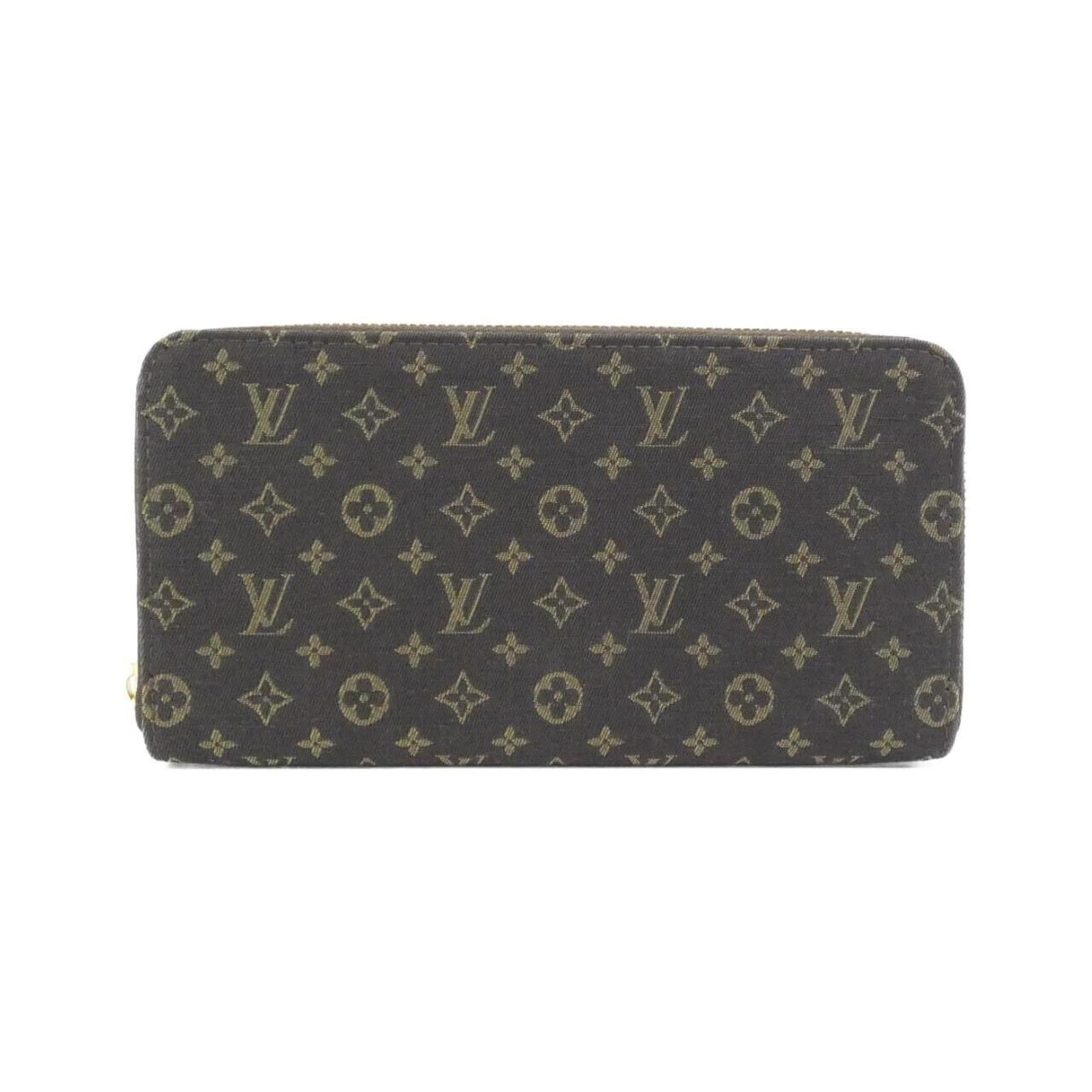 Louis Vuitton Bi-Fold Canvas Long Wallet: Louis Vuitton Bi-Fold Canvas Long Wallet A timeless piece from the iconic Louis Vuitton brand, this bi-fold canvas long wallet boasts classic design and durable construction, perfect for everyday