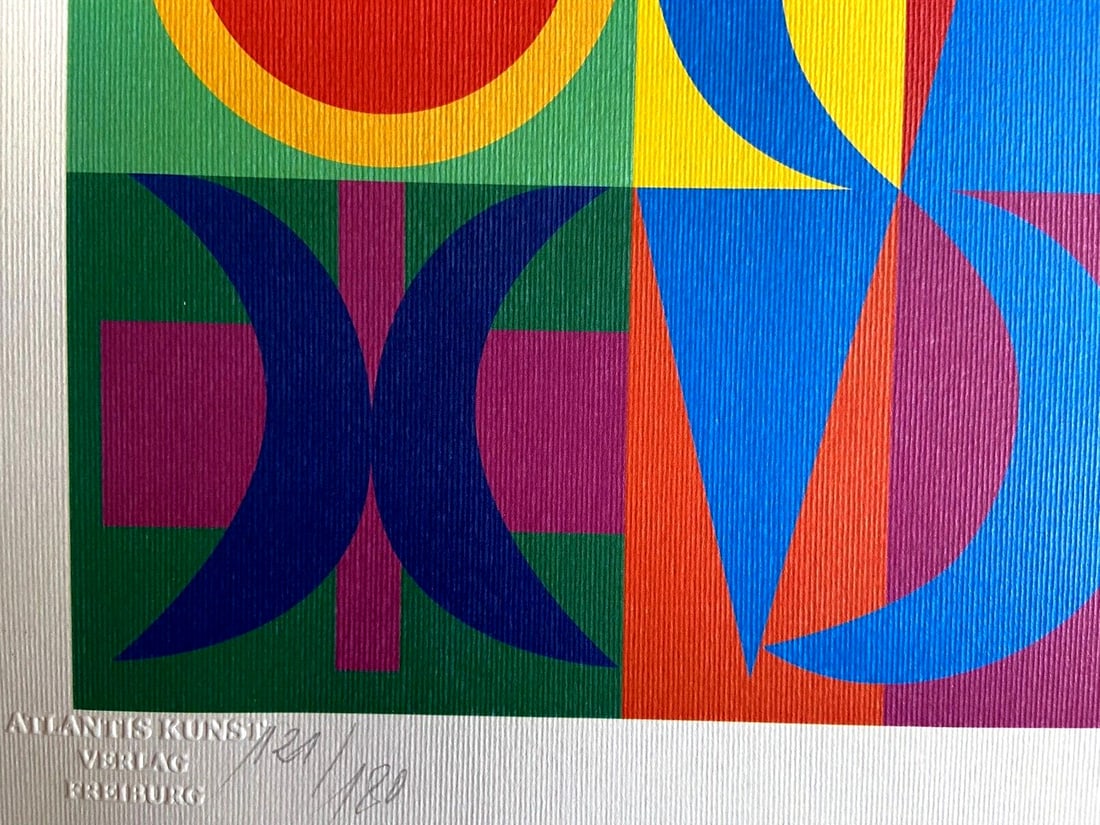 Numbered Auguste Herbin Lithograph - 4