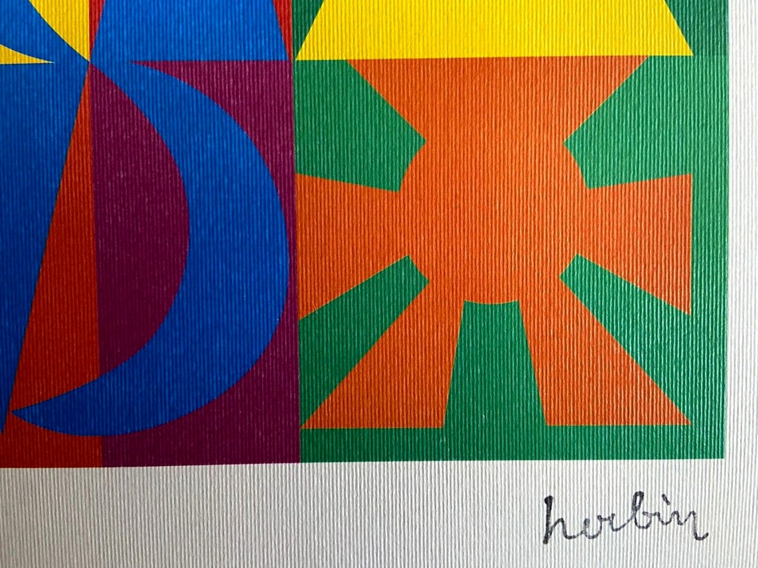 Numbered Auguste Herbin Lithograph - 5