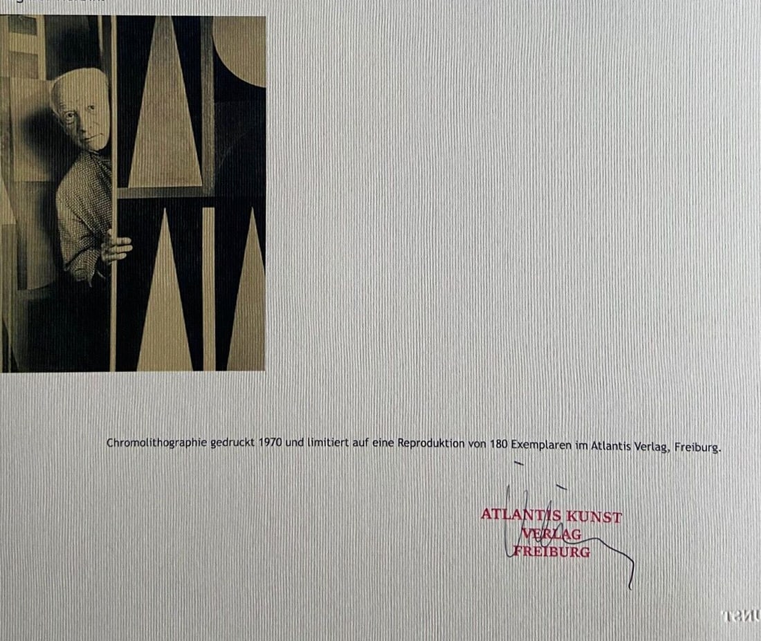 Numbered Auguste Herbin Lithograph - 8