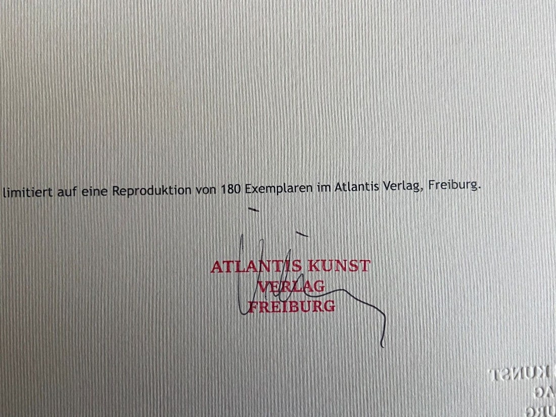 Numbered Auguste Herbin Lithograph - 9