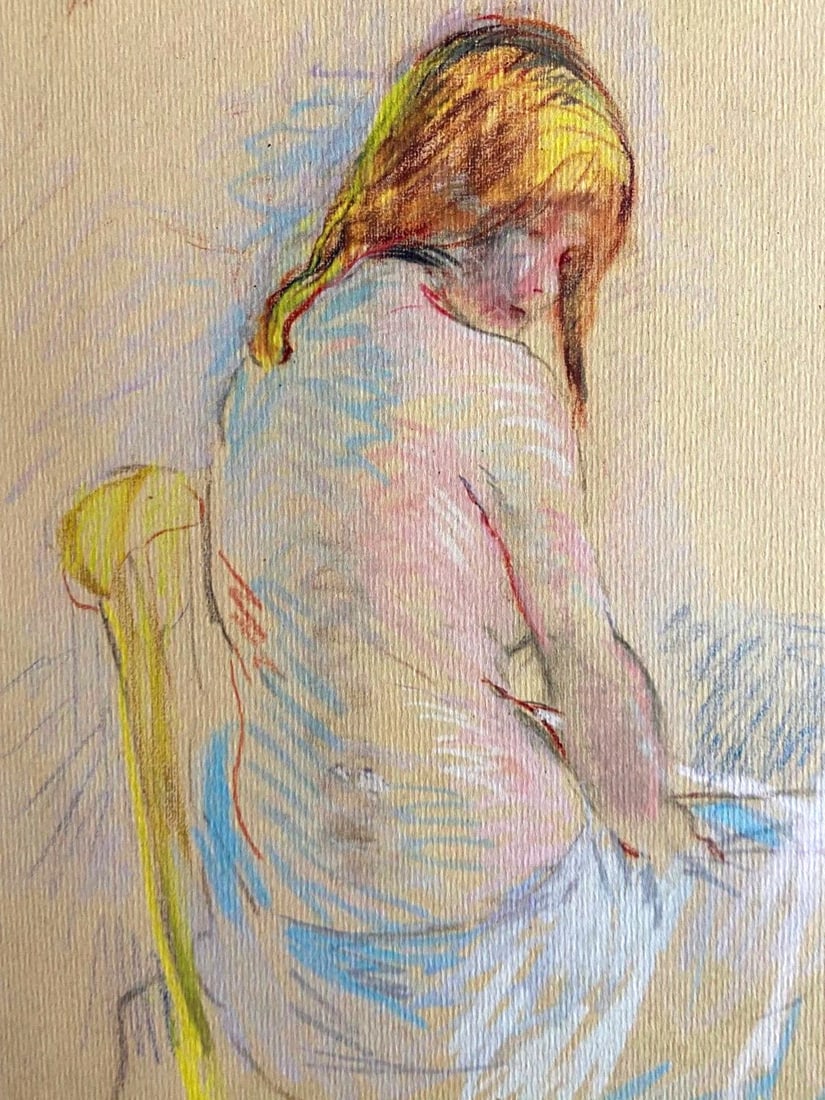 Lithograph Berthe Morisot - 3