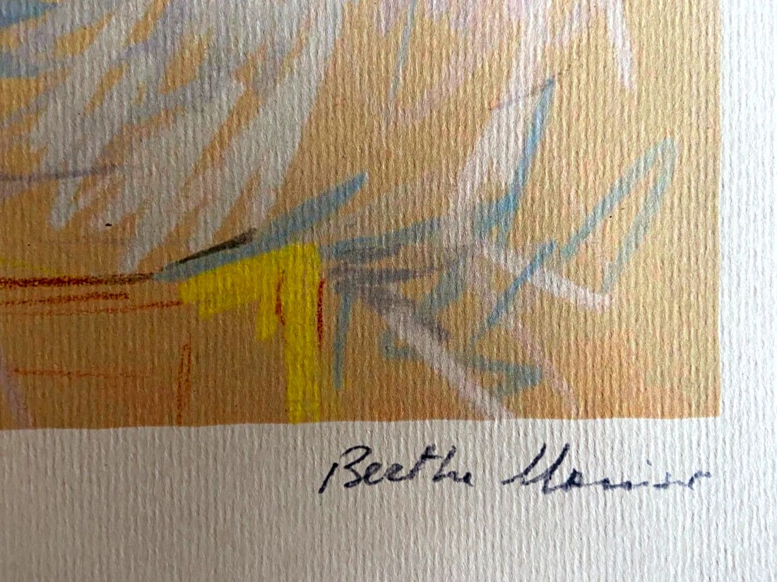 Lithograph Berthe Morisot - 5