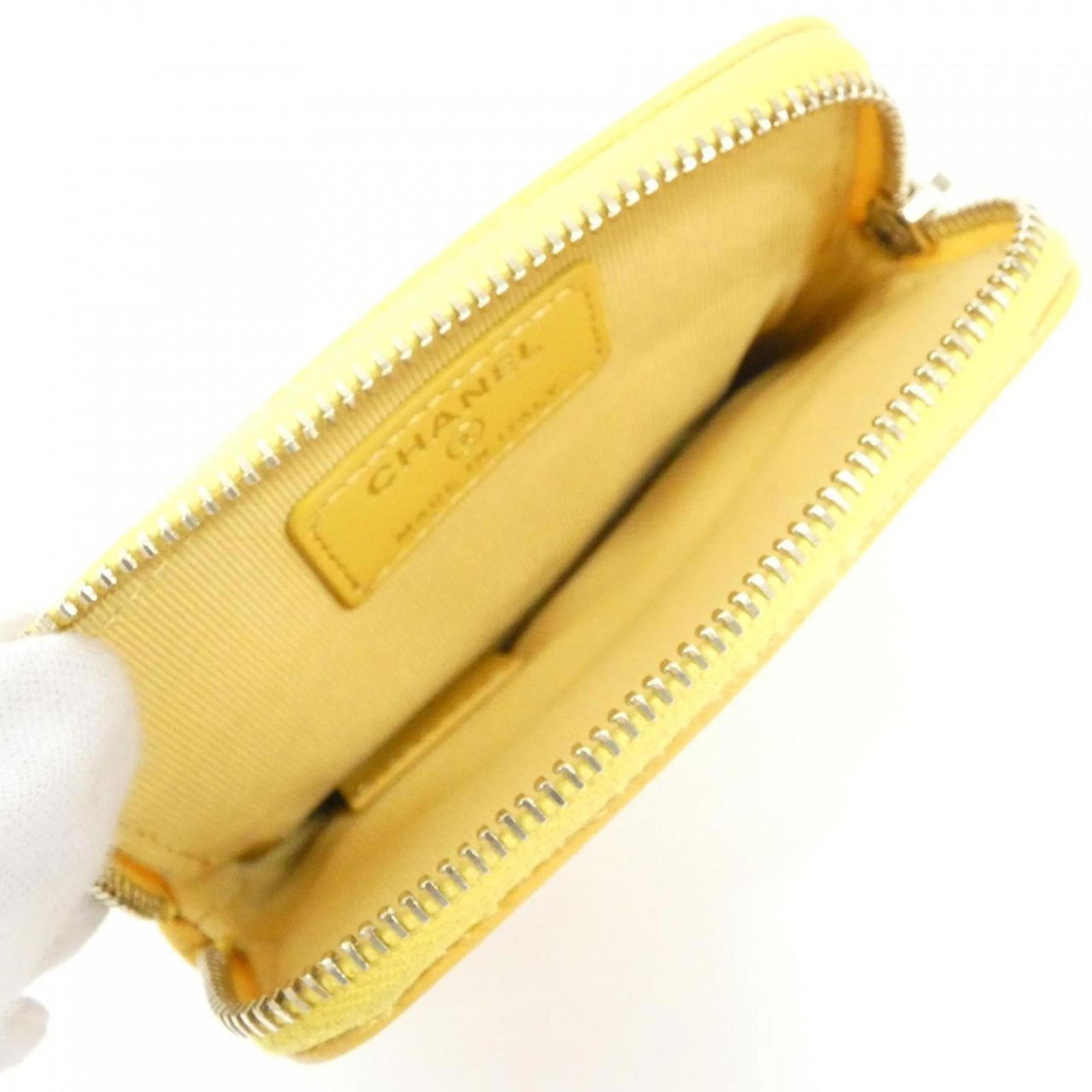 Chanel Coin Purse in Grained Calfskin - 8