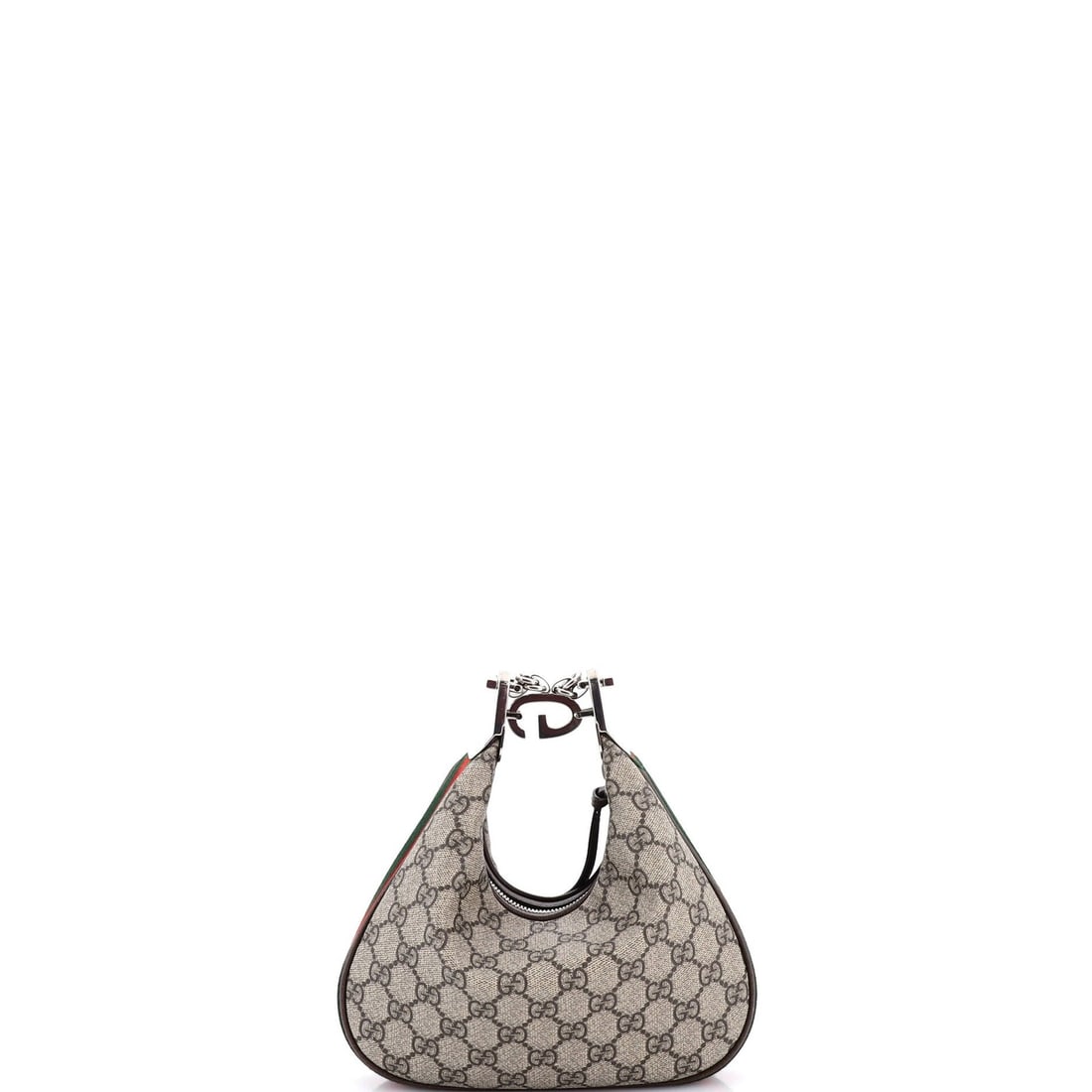 Gucci Small GG Coated Canvas Attache Shoulder Bag - 3