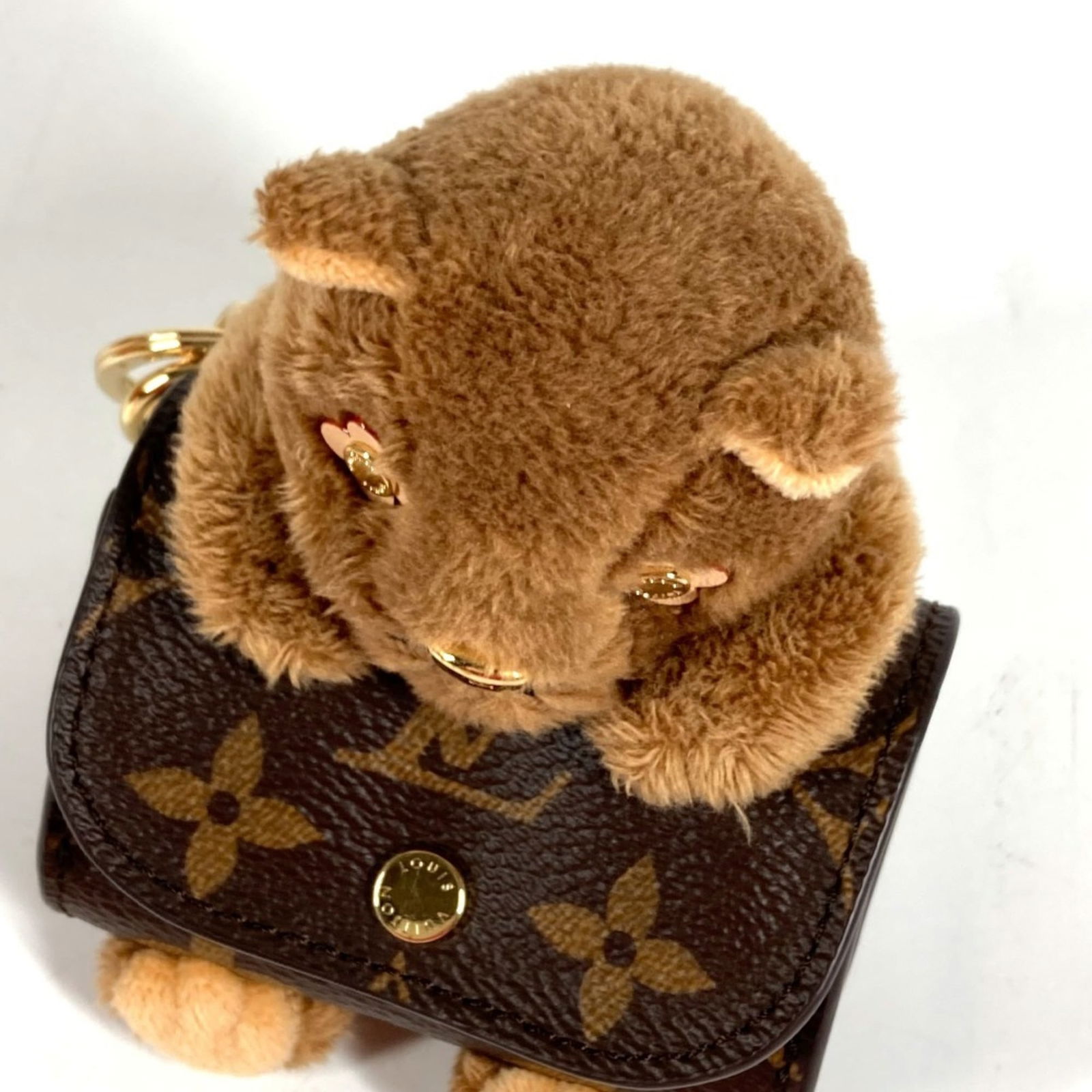Louis Vuitton Monogram Fur Keyring - 6