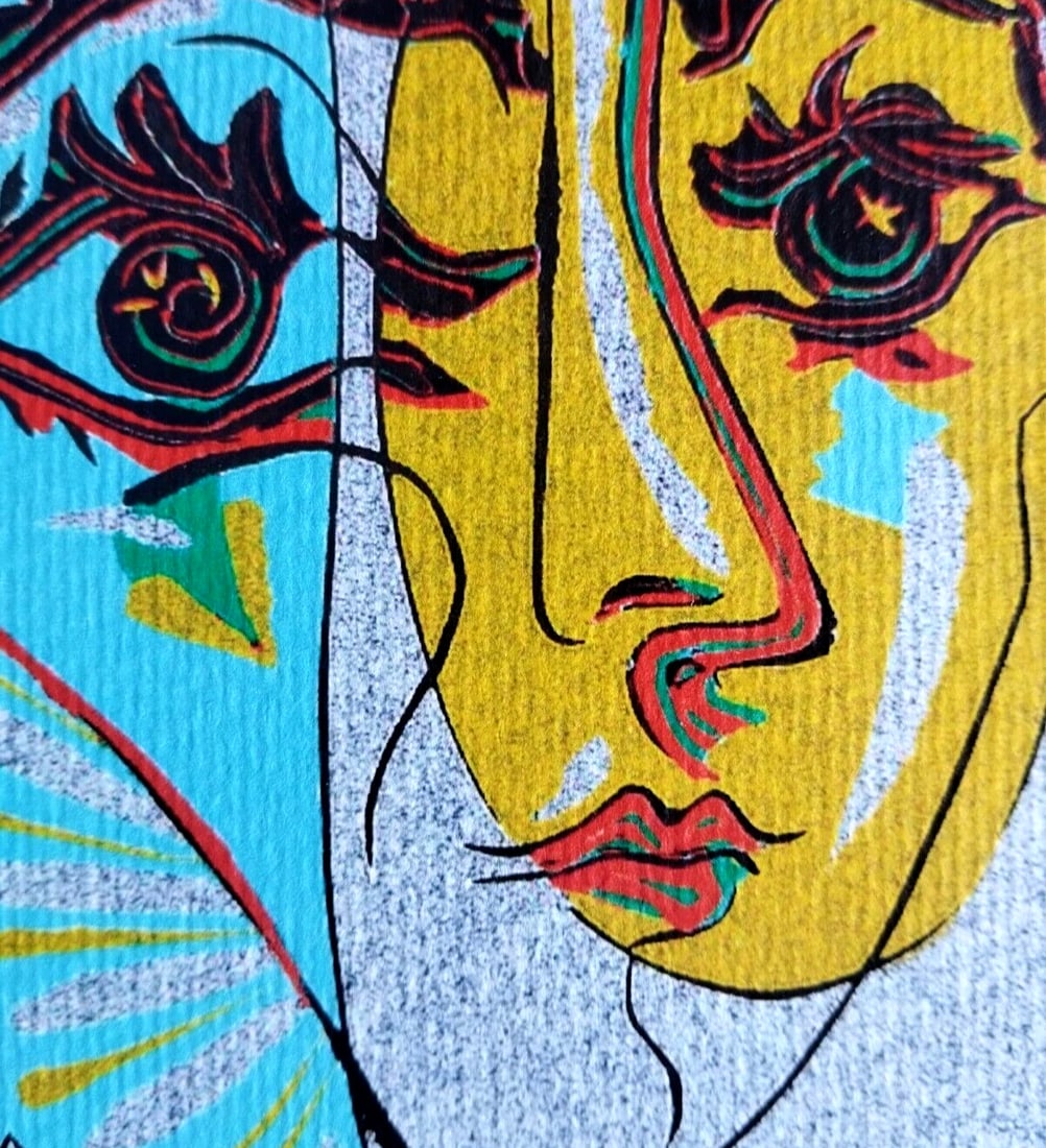 Numbered Pablo Picasso Lithograph/ Stamp/ - 6