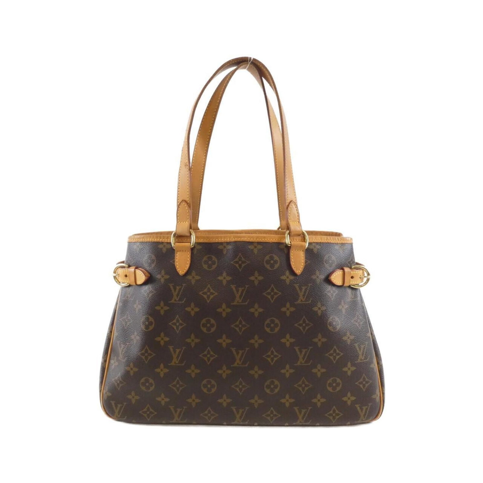Louis Vuitton Coated Canvas Handbag: Louis Vuitton Coated Canvas Handbag Experience the timeless elegance of Louis Vuitton with this stunning Coated Canvas handbag, boasting iconic gold hardware and a rich maroon hue that adds depth to