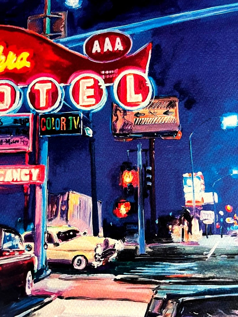 Art Bob Dylan Lithograph Op Numbered - 5